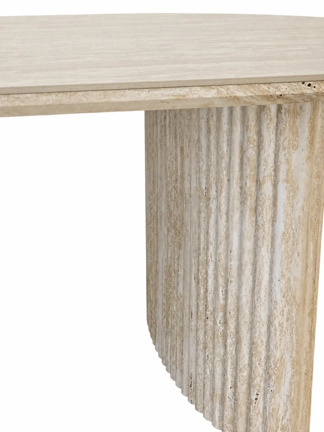 Table basse Ilia effet travertin Rêve de Chic