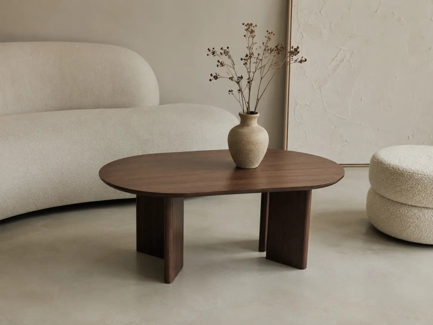 Table basse Tayga effet bois noyer Rêve de Chic
