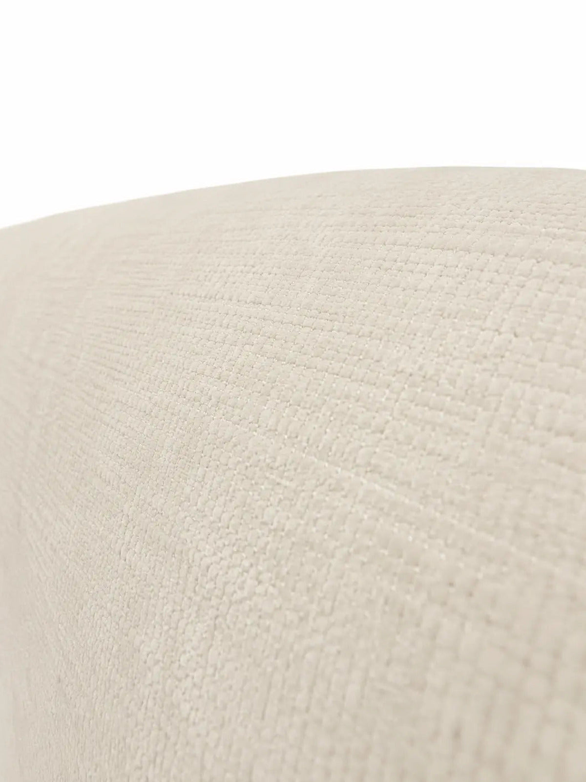 Lit coffre Brume beige tissu chenille