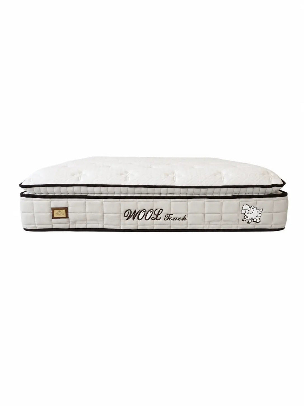 Pack Complet – Canapé Aalyiah chenille beige + Table basse Nelya + Table à manger Havana + 6 chaises Evora + Lit coffre Cocon + Matelas Wool Touch 160x200
