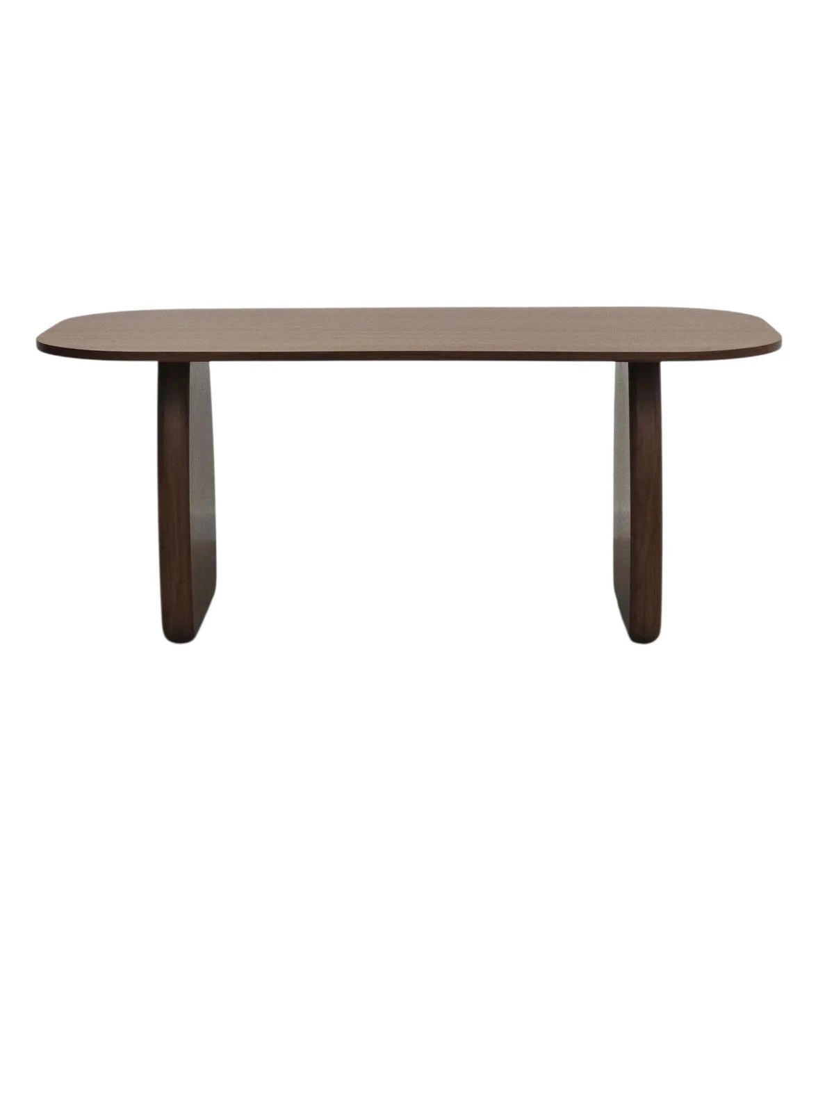 Table à manger Havana marron effet bois noyer