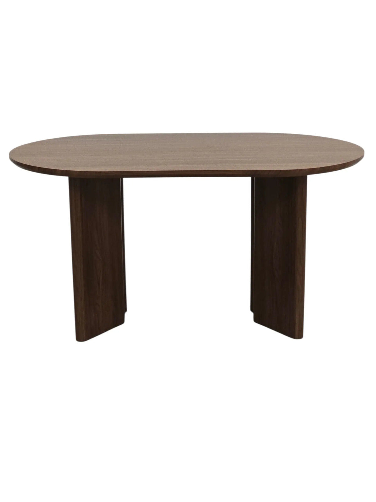 Table à manger Tayga marron effet bois noyer