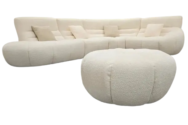 Canapé d'angle arrondi Himalaya  Rêve de Chic