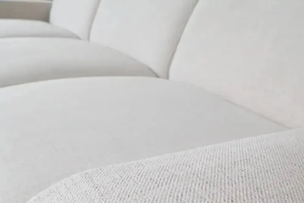 Canapé d’angle modulable Salomé + pouf  Rêve de Chic
