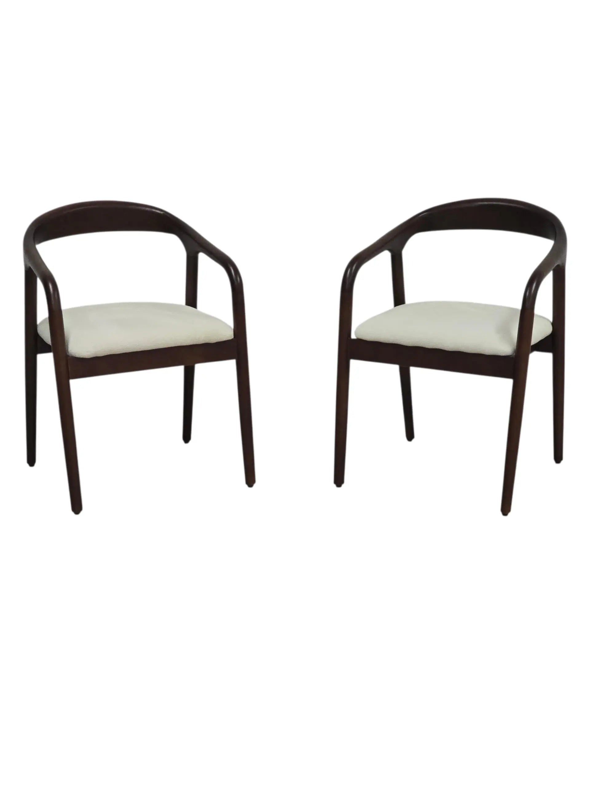 Chaise Evora bois d’hévéa marron  Rêve de Chic