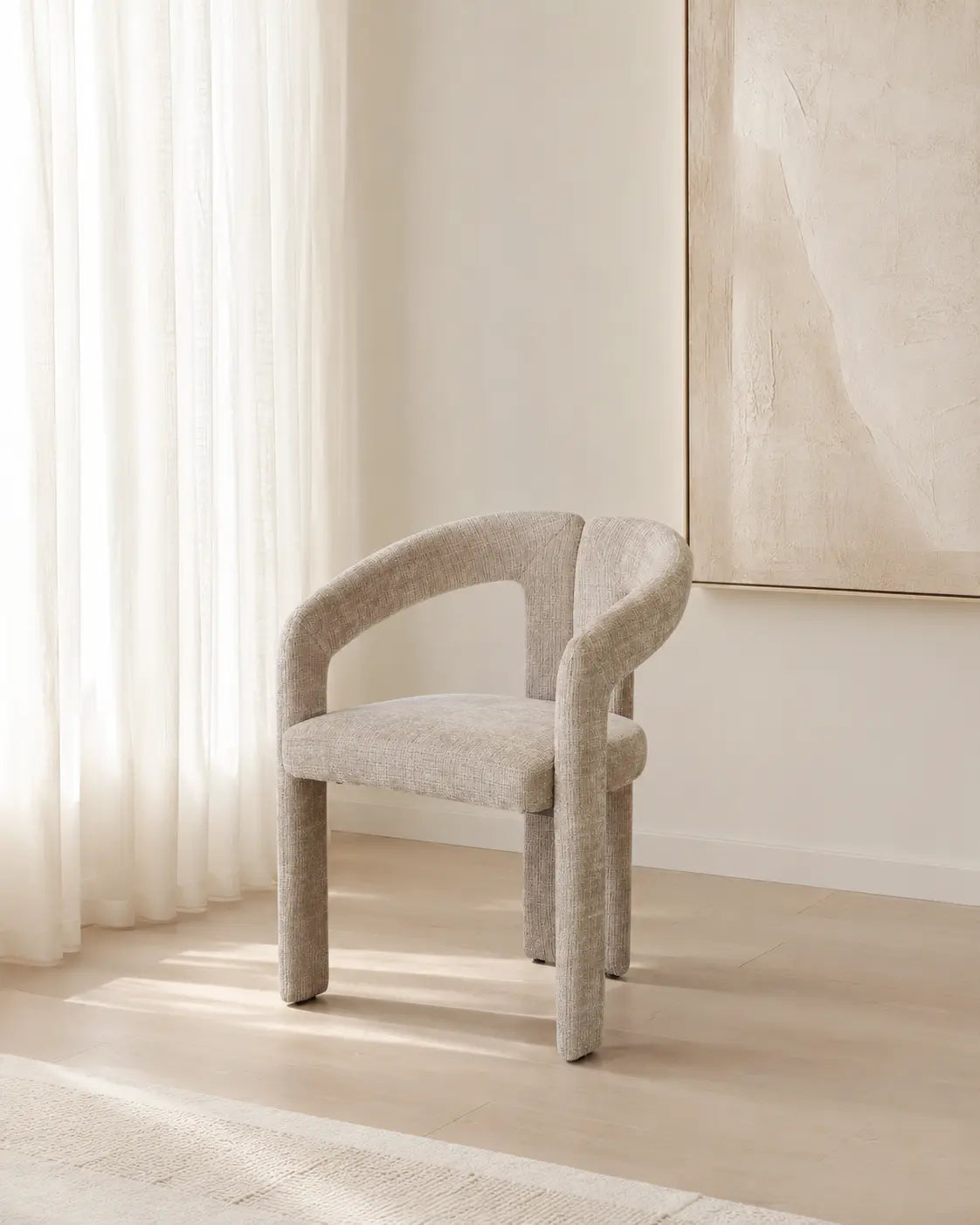Chaise Kaya taupe – Lot de 4  Rêve de Chic