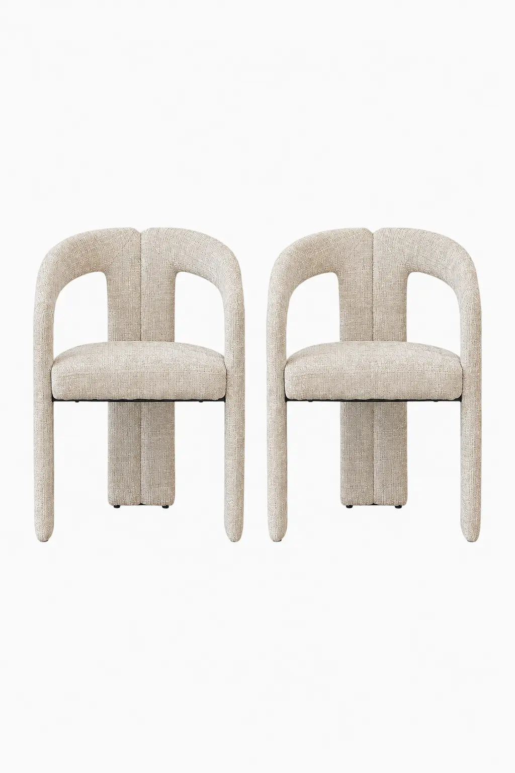 Chaise Kaya taupe – Lot de 4  Rêve de Chic
