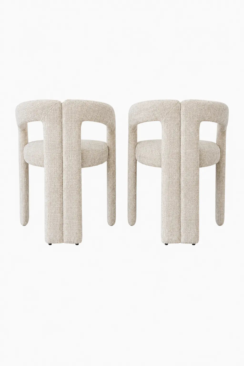 Chaise Kaya taupe – Lot de 4  Rêve de Chic