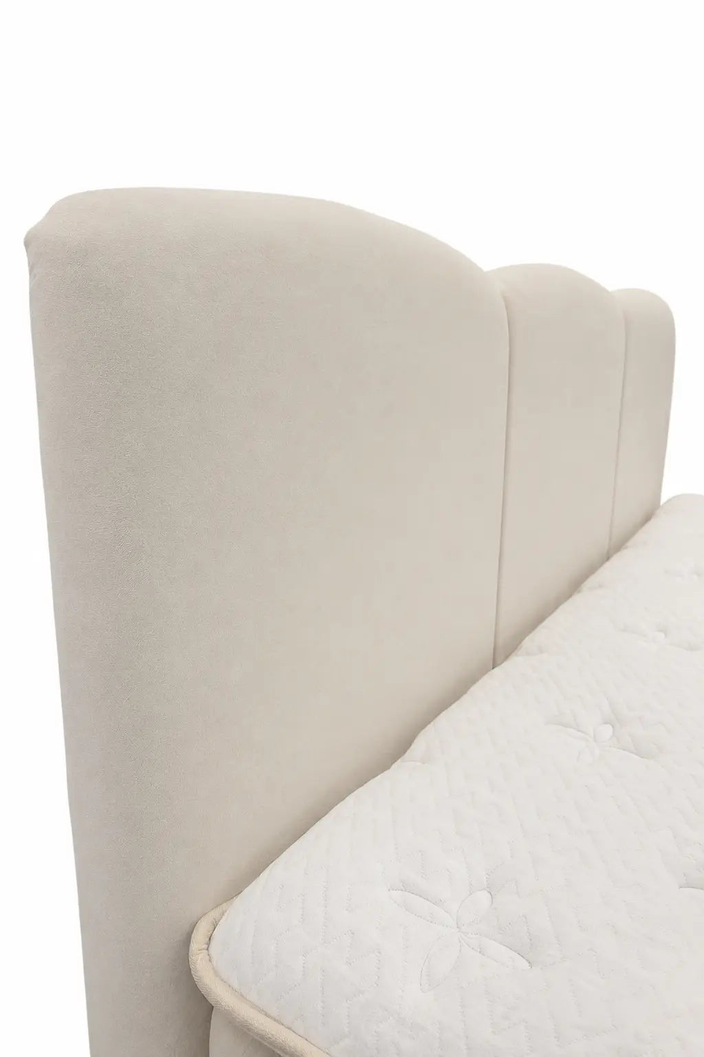 Lit coffre Songe velours beige  Rêve de Chic