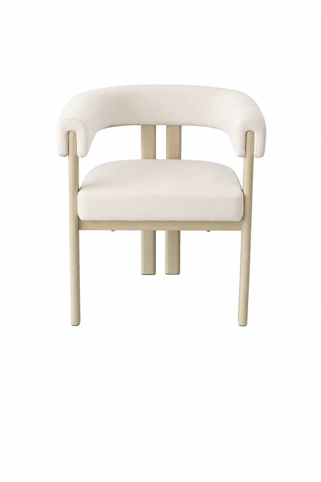 Pack Complet – Canapé Iconic 4+Pouf velours beige + Table basse Yuna + Table à manger Yuna céramique beige + 6 chaises Lizéa + Lit coffre Dune + Matelas Exclusive 160x200  Rêve de Chic