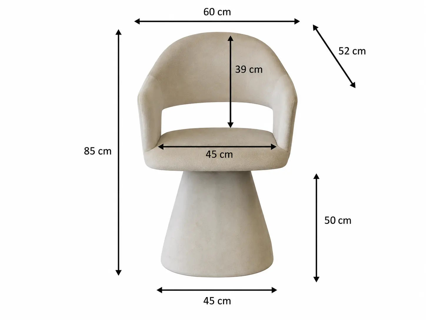 Pack Salon Complet – Canapé Idile velours beige + Table basse Orlane + Table à manger Orlane 180 cm + 4 chaises Soléa velours beige  Rêve de Chic