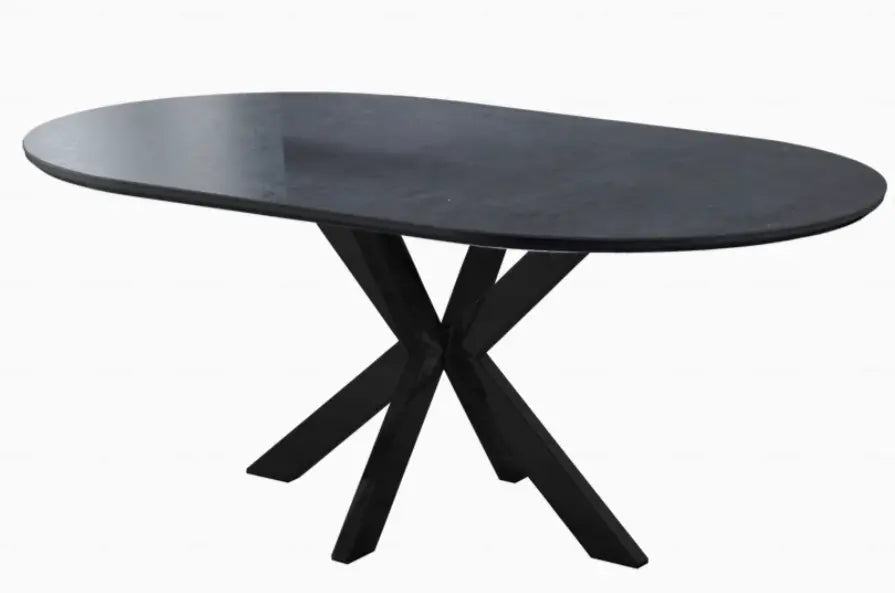 Table à manger baccarat céramique noir  Rêve de Chic
