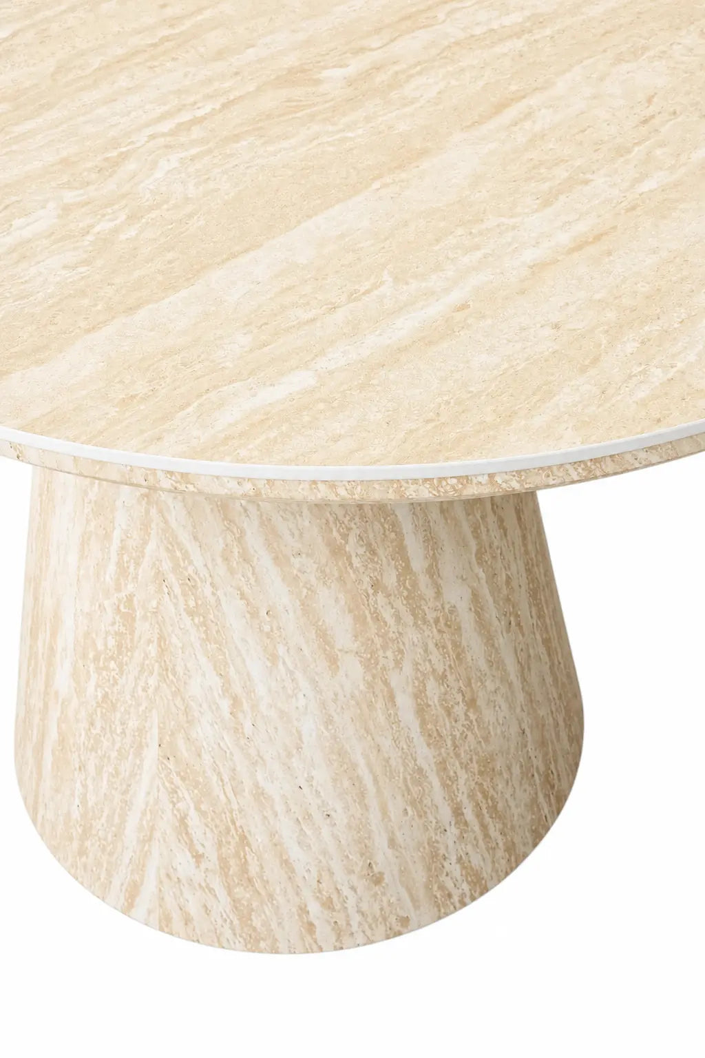 Table basse Yuna effet travertin  Rêve de Chic