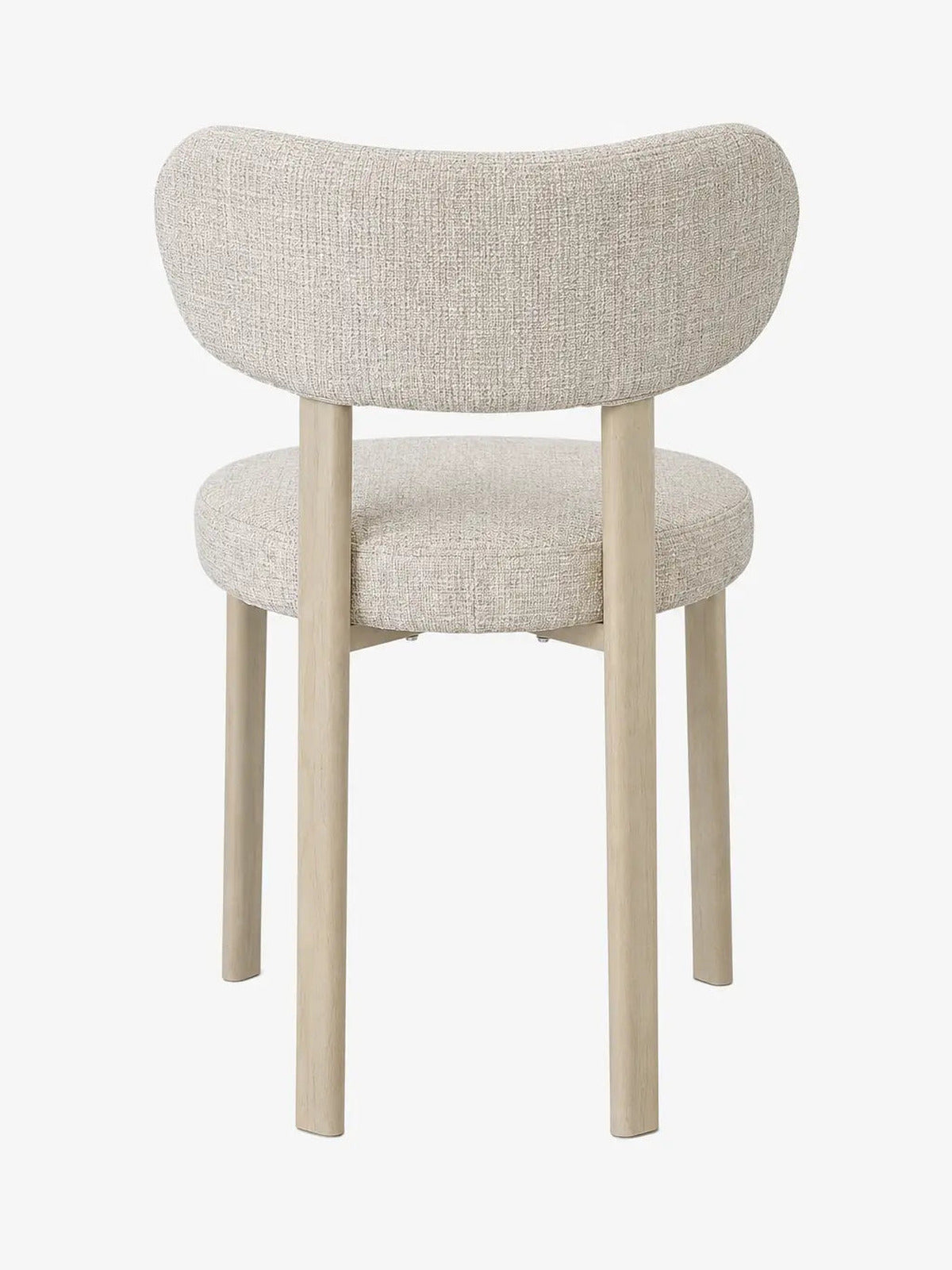 Chaise Bosco velours beige – Lot de 4