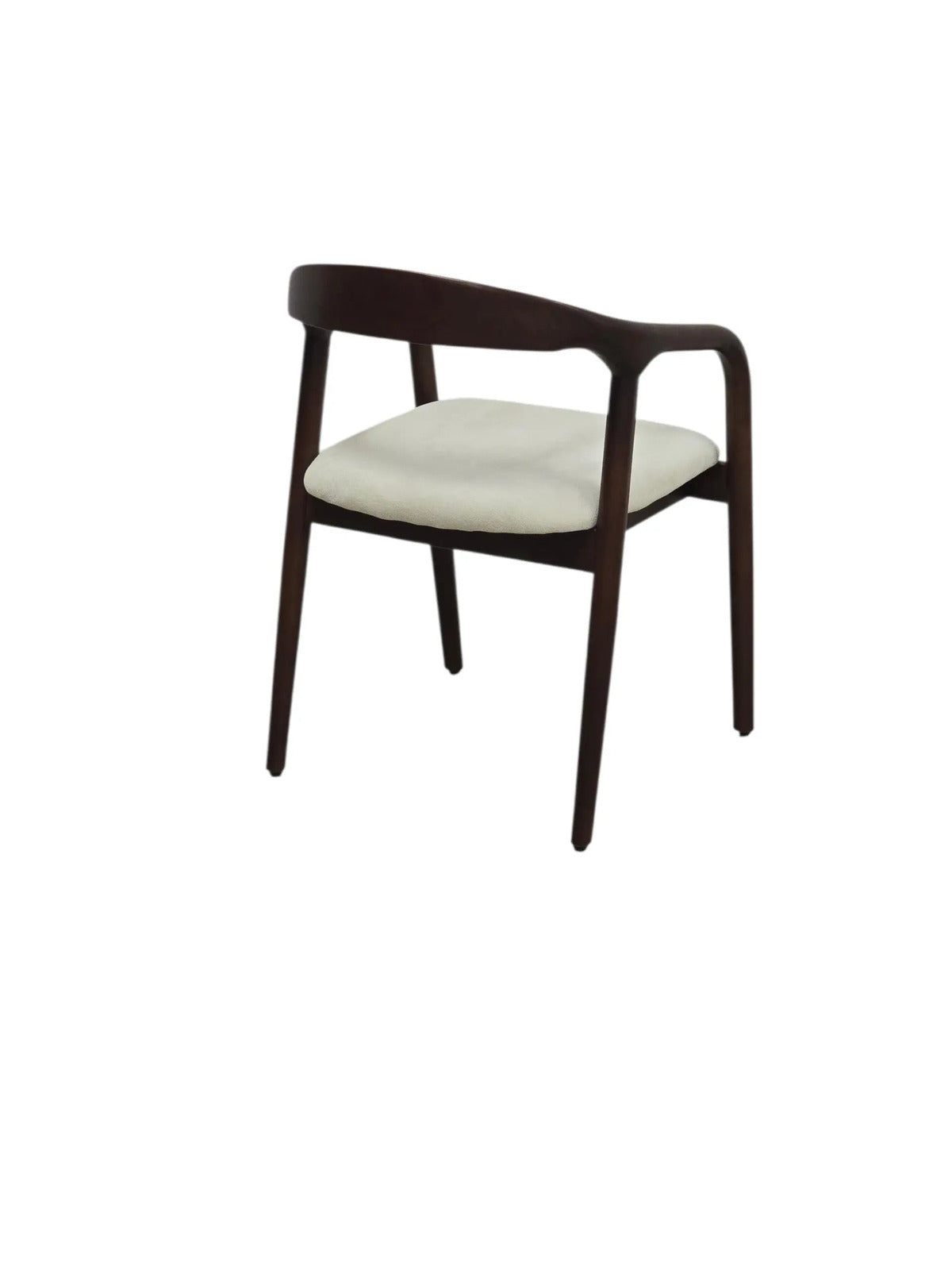 Chaise Evora bois d’hévéa marron – Lot de 4