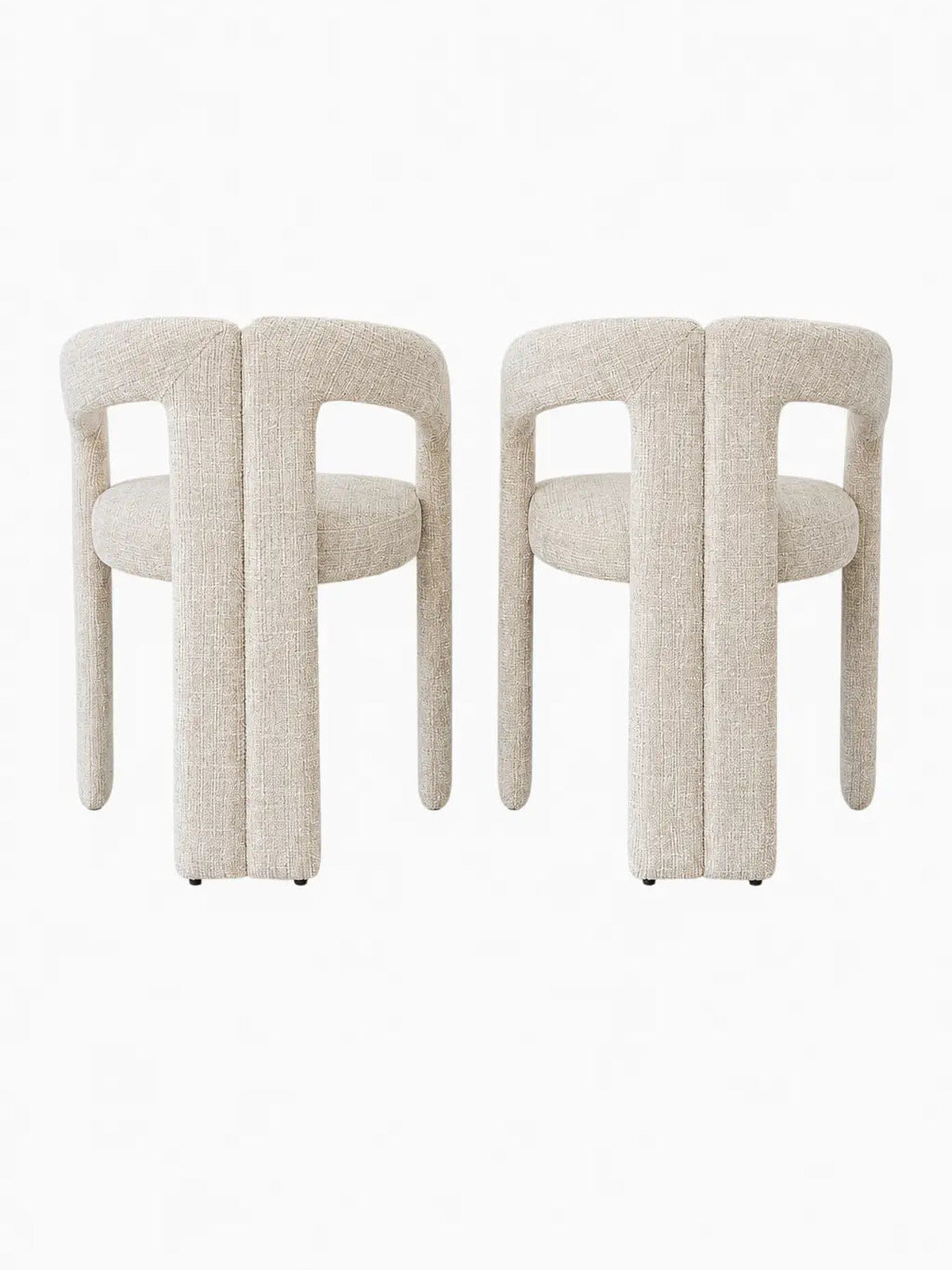 Chaise Kaya taupe – Lot de 4