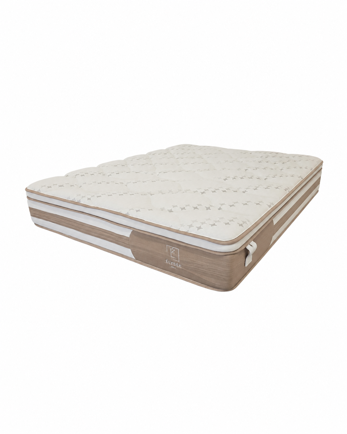 Pack Cocon + Rivoli – Lit coffre chenille 160x200 cm + Matelas bambou latex ressorts ensachés 5 zones