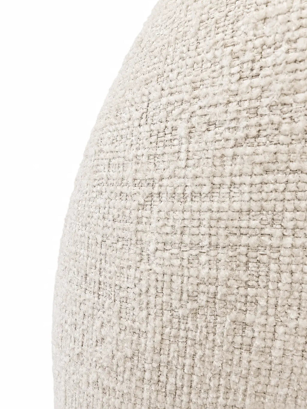 Lit coffre Cocon grège tissu chenille
