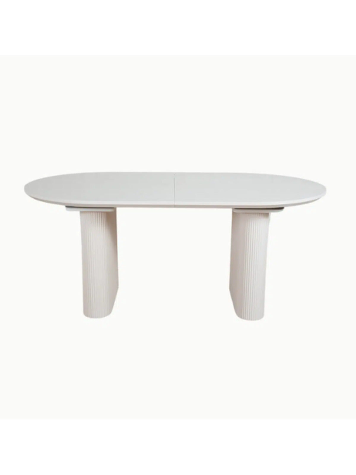 Pack Iris + Saris – Table à manger extensible + Tables basses beige crème