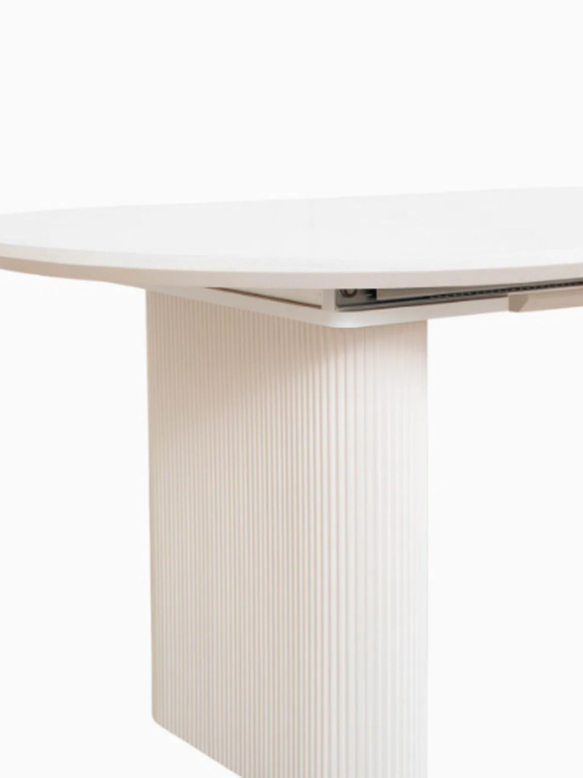 Pack Iris + Saris – Table à manger extensible + Tables basses beige crème