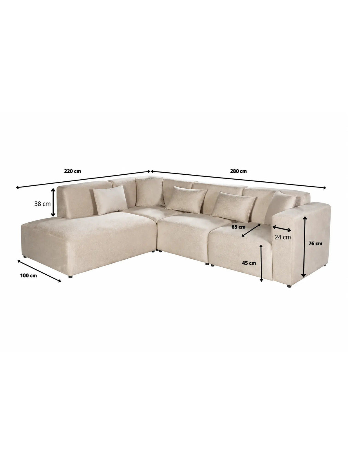 Pack Salon Complet – Canapé Odyssée velours blanc cassé + Tables basses Saris + Table à manger Iris + 6 chaises Soltis