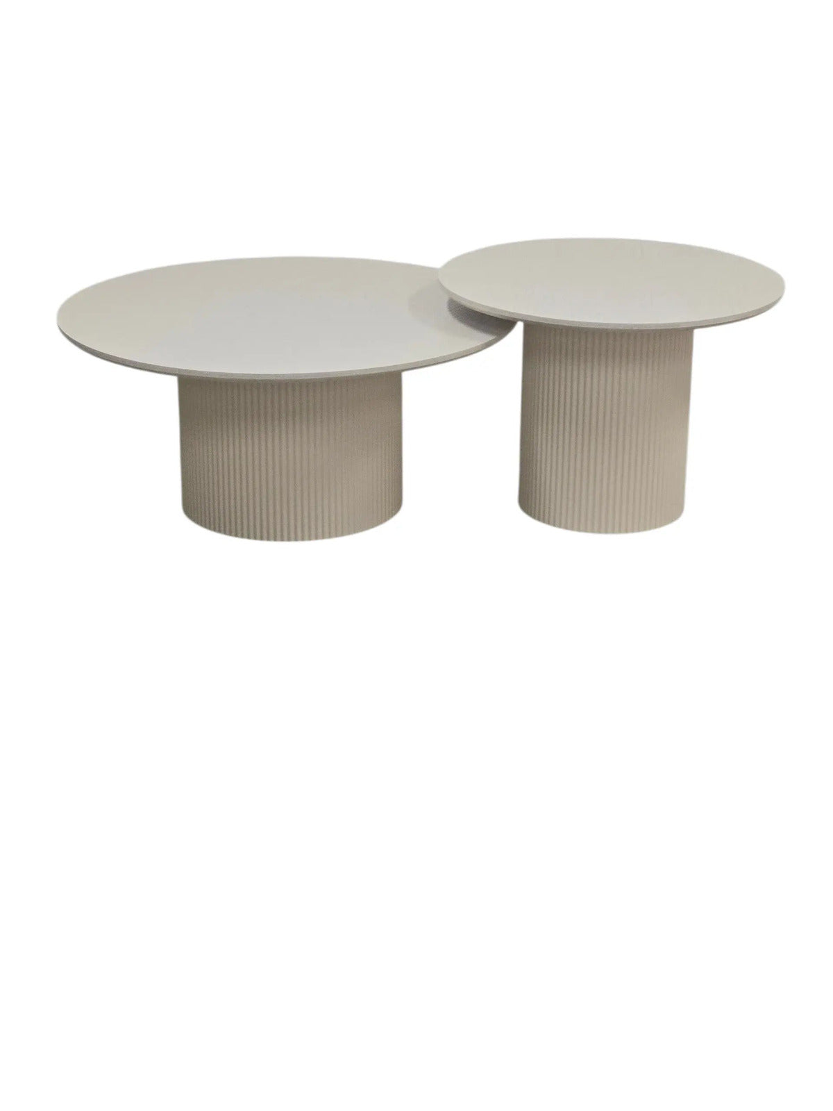 Pack Salon Complet – Canapé Odyssée velours blanc cassé + Tables basses Saris + Table à manger Iris + 6 chaises Soltis