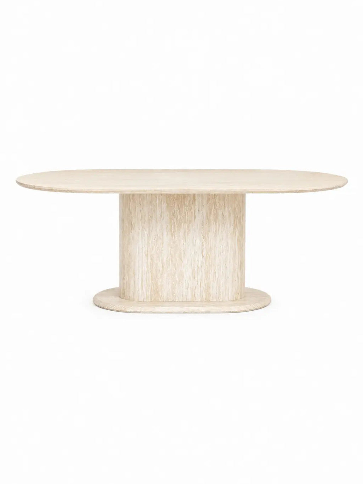 Table basse Orlane effet travertin
